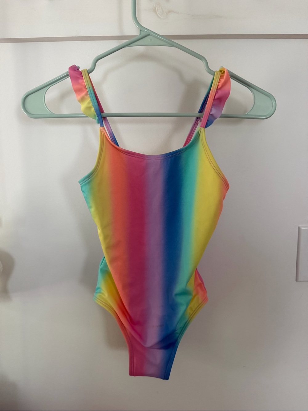 Cat & Jack Multicolor Tie-Dye One-Piece Swimsuit